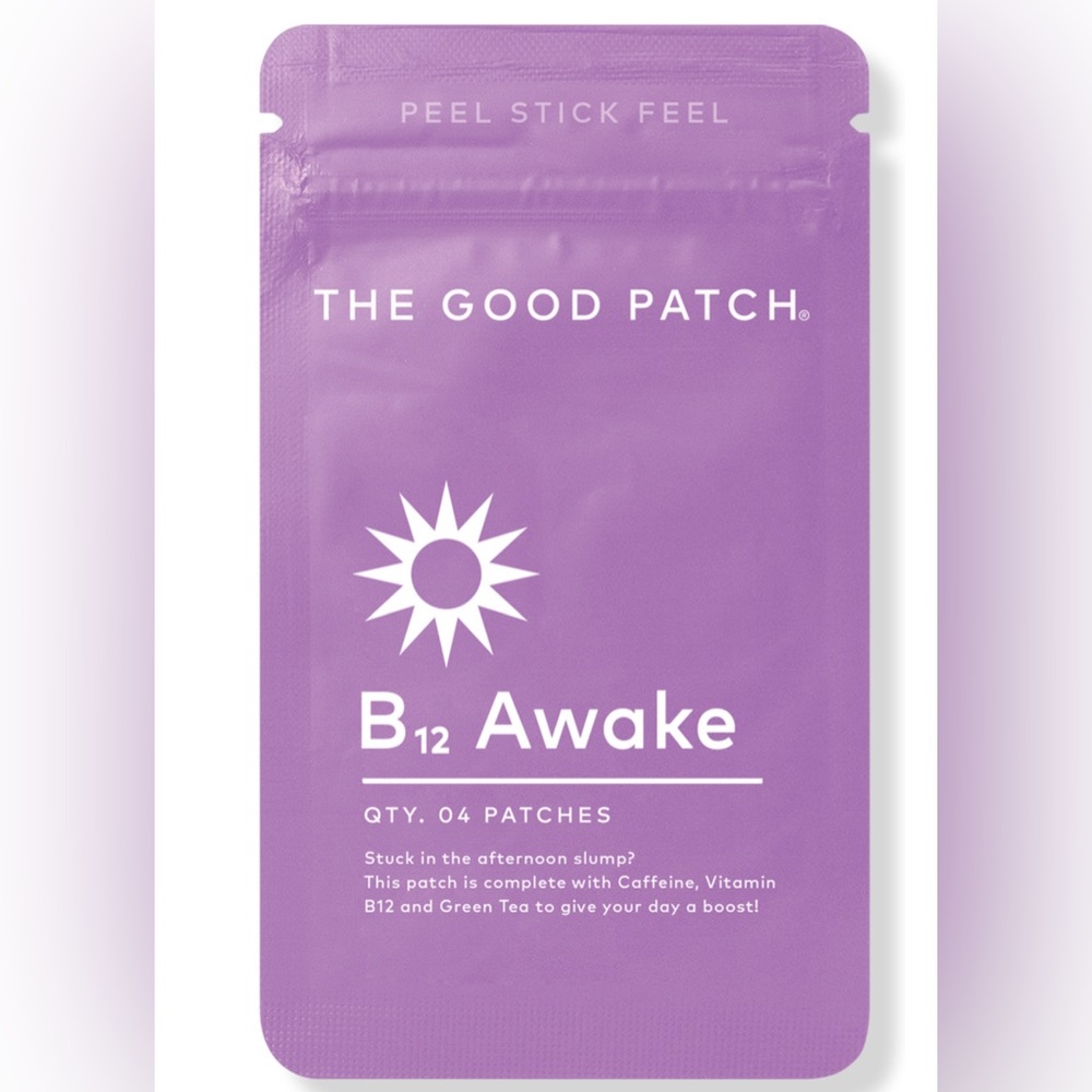 NWT The Good Patch B12 Awake QTY 4 patches inside